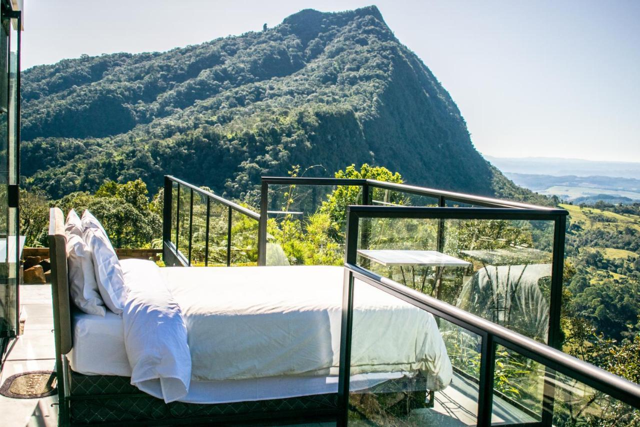 Caminho Das Nuvens - Cabanas De Montanha Bom Retiro  Exterior foto