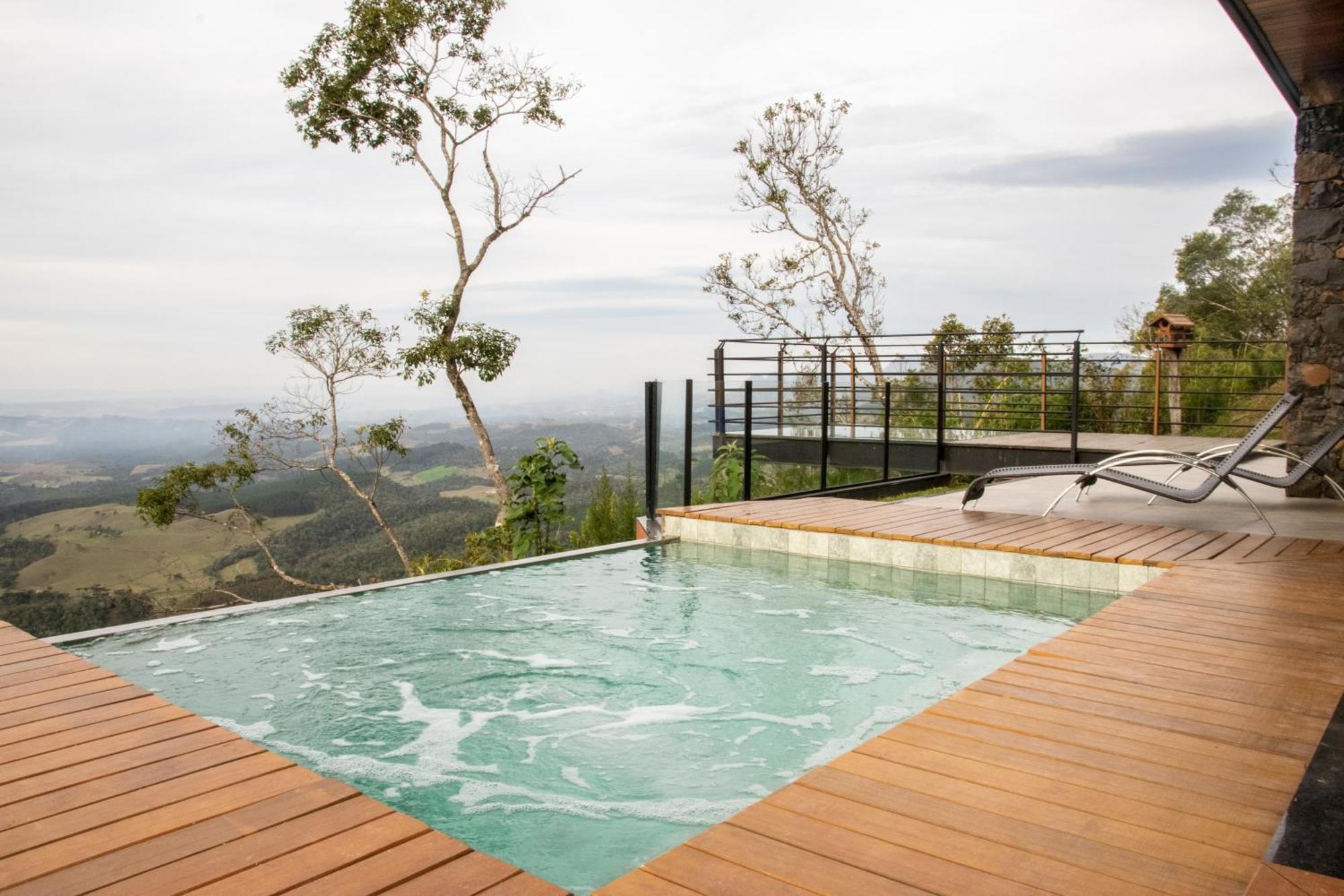 Caminho Das Nuvens - Cabanas De Montanha Bom Retiro  Exterior foto