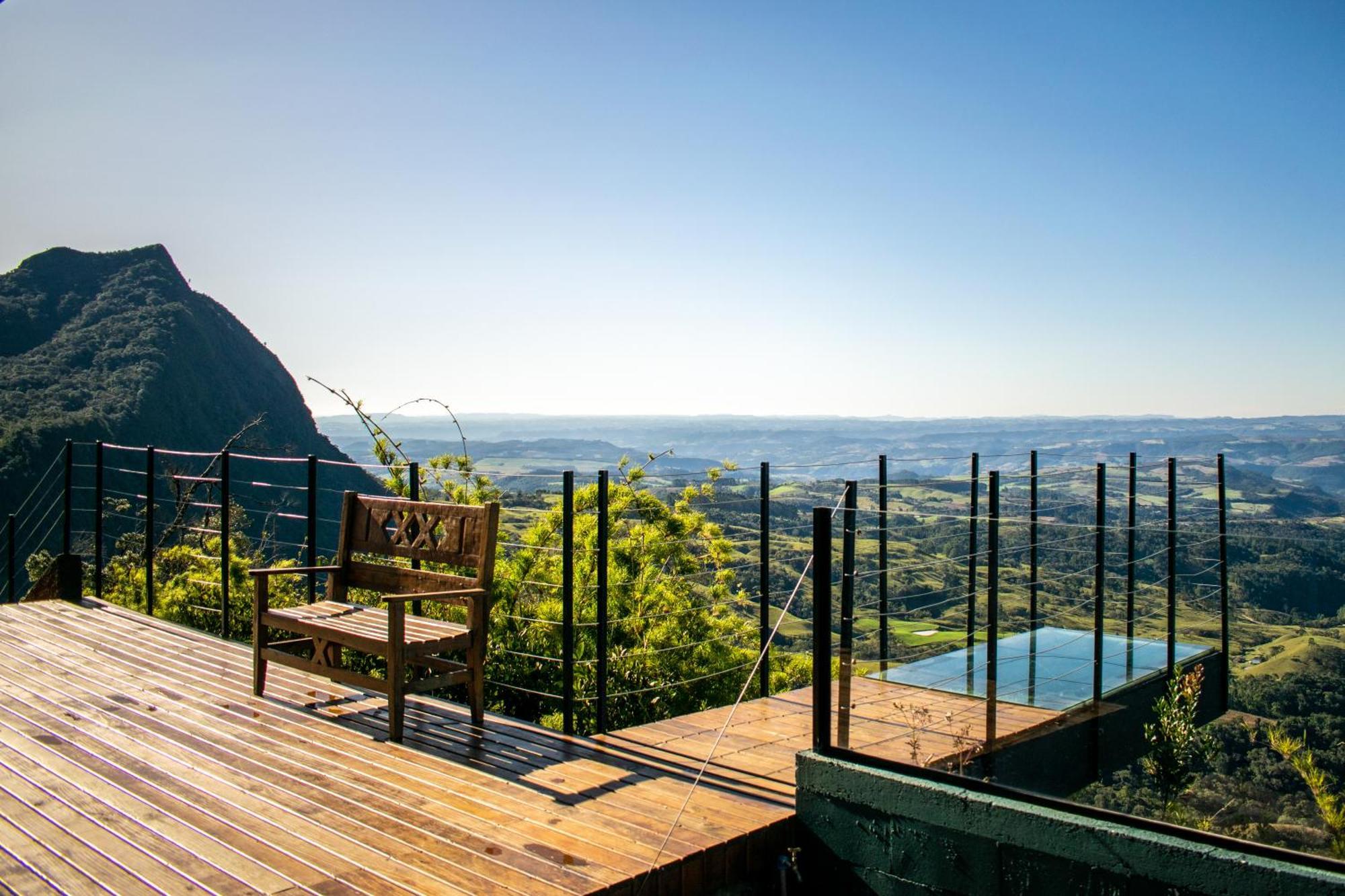 Caminho Das Nuvens - Cabanas De Montanha Bom Retiro  Exterior foto