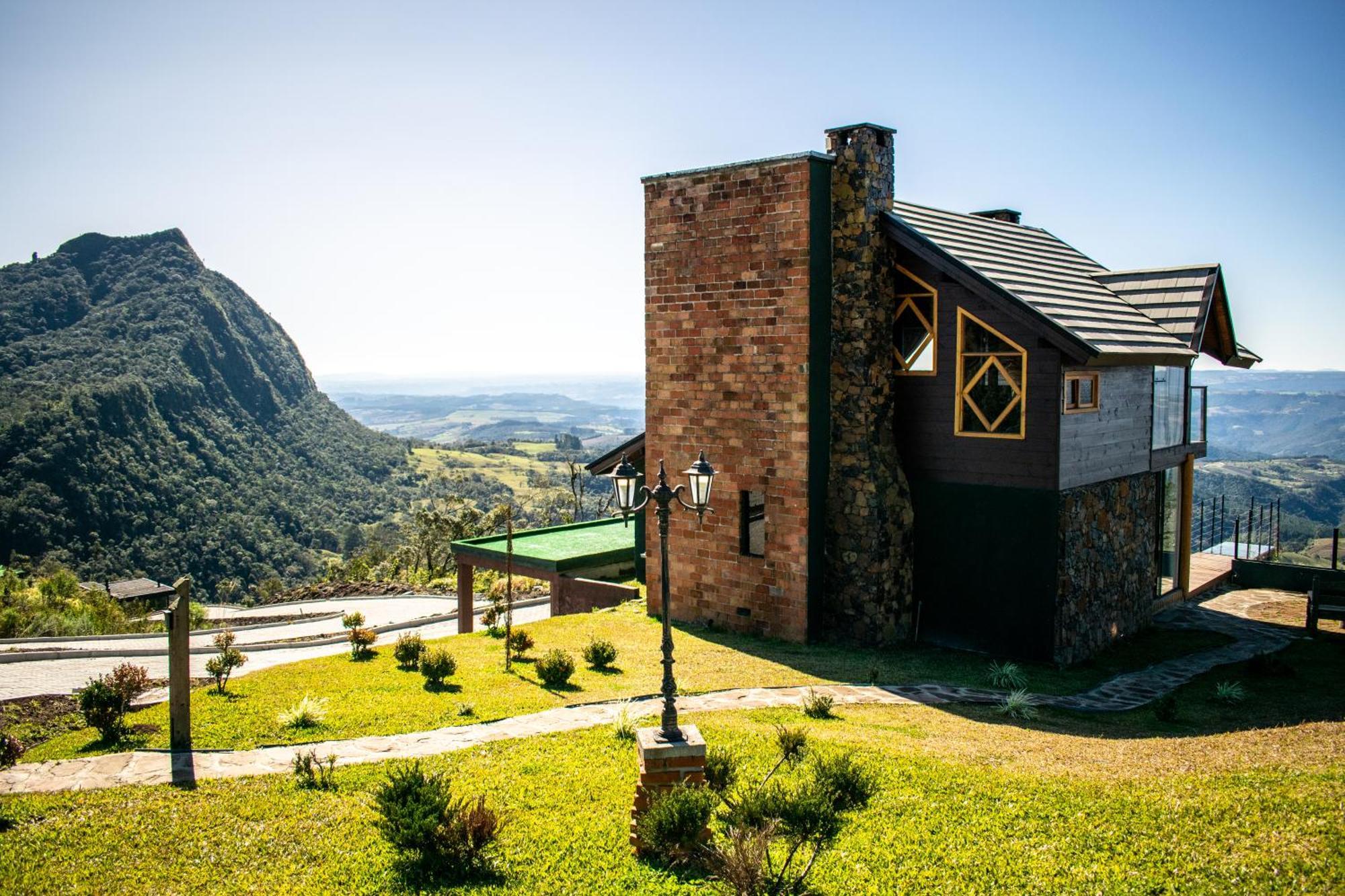 Caminho Das Nuvens - Cabanas De Montanha Bom Retiro  Exterior foto